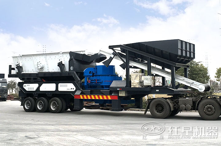 車載移動小型打沙機(jī)發(fā)貨現(xiàn)場